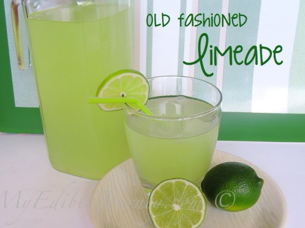 Old Fashioned Limeade ~My Edible Journey