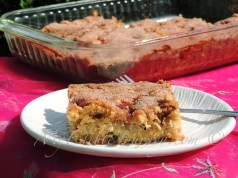 Rhubarb Cake ~ My Edible Journey