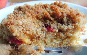 Peach Raspberry Platz |My Edible Journey