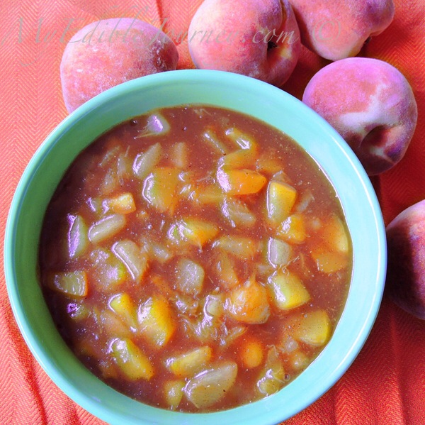 Spiced Peach Sauce | My Edible Journey
