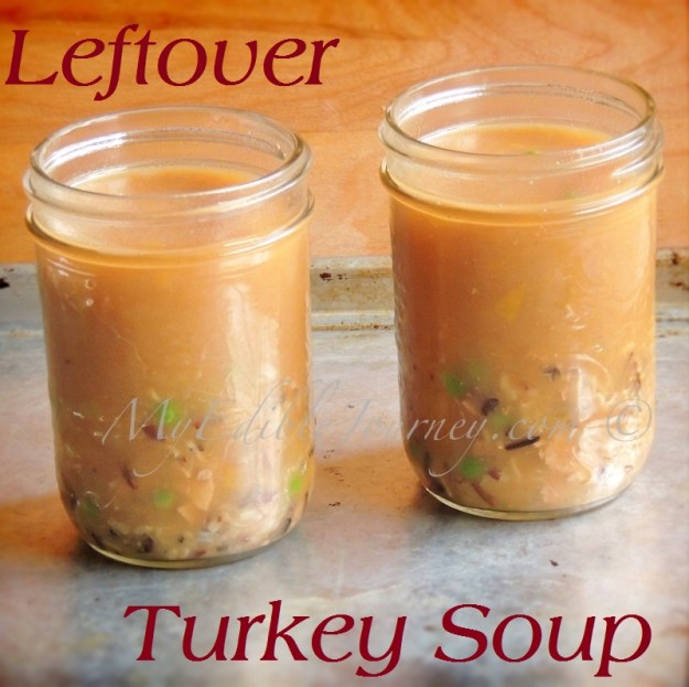 Leftover Turkey Soup |My Edible Journey