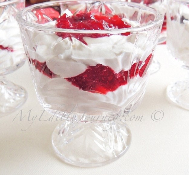 Cranberry Clementine Parfait | My Edible Journey