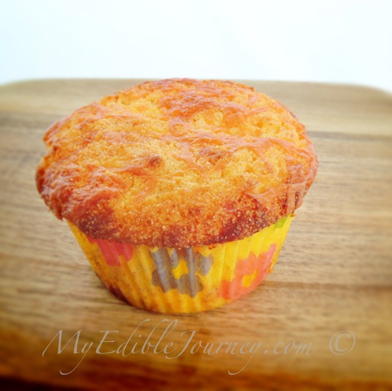 Gluten Free Jalapeno Cheese Cornbread Muffins | My Edible Journey