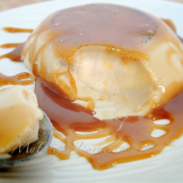 Maple Panna Cotta with Maple Caramel | My Edible Journey