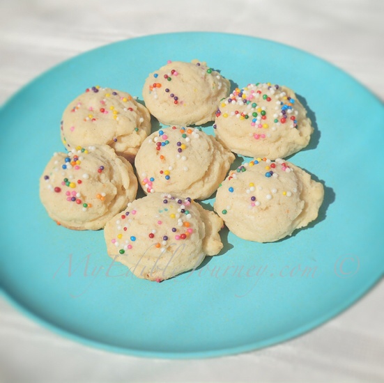 Vanilla Ice Cream Cookies | My Edible Journey