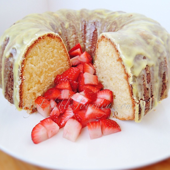 Glazed Lemon Bundt Cake | My Edible Journey