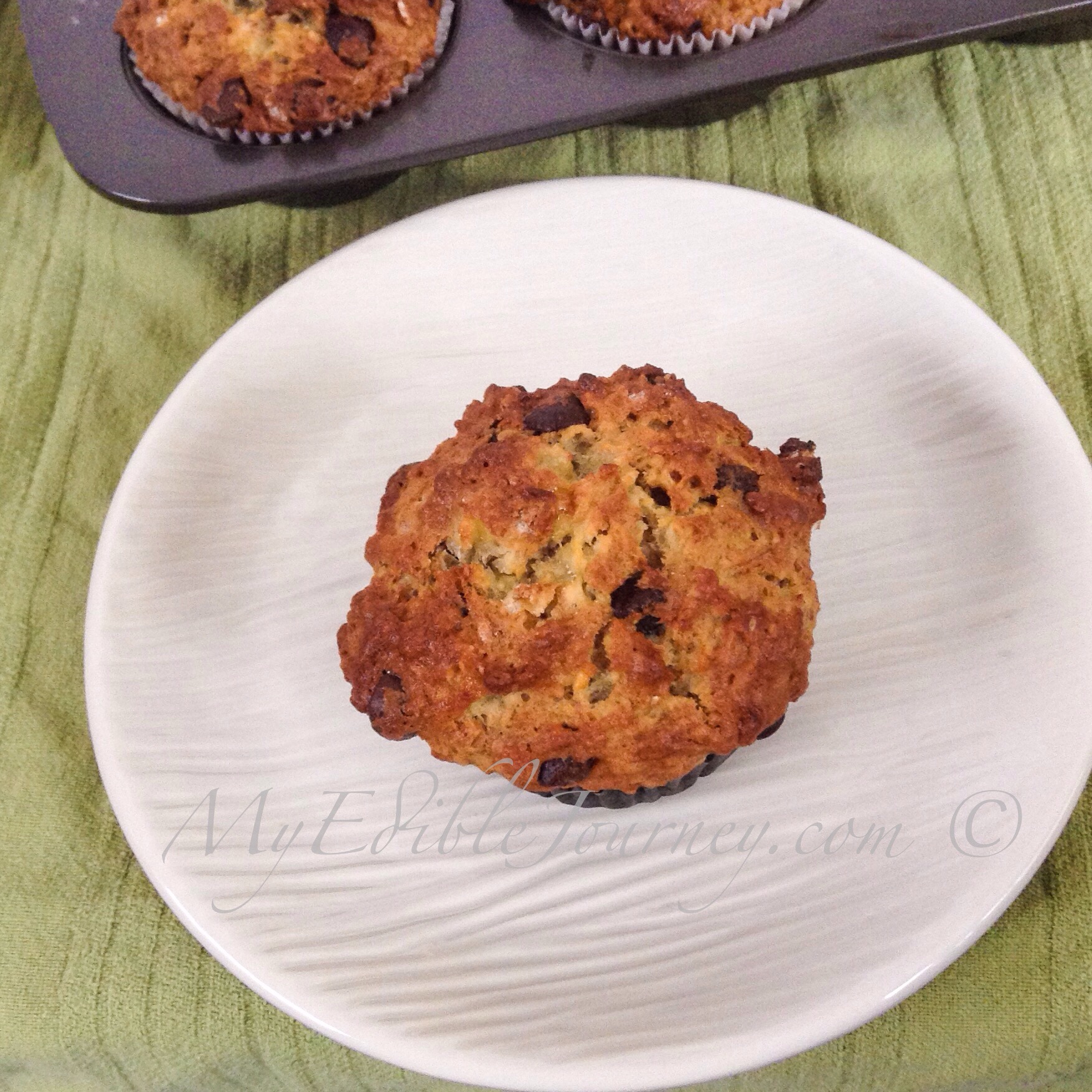 Oatmeal Banana Muffins | My Edible Journey
